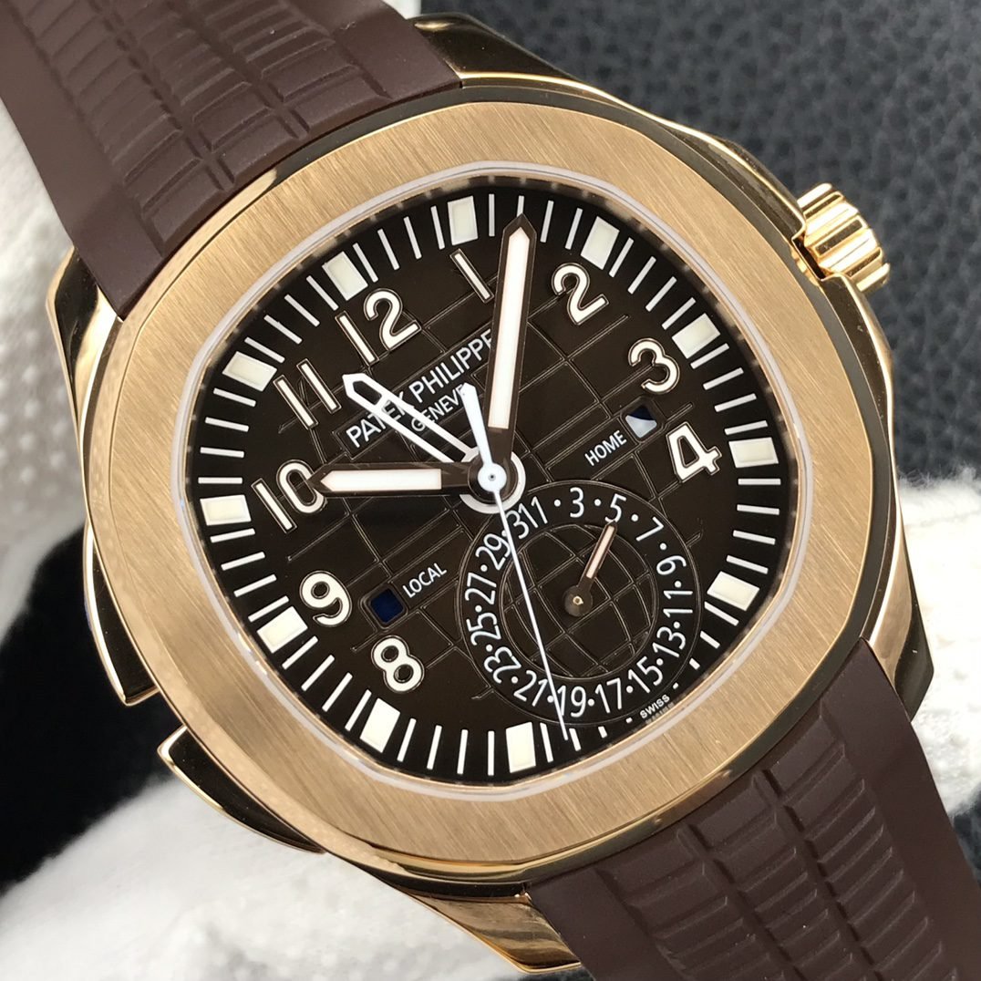 Patek Philippe Aquanaut 5164R-001 1:1 Best Edition ZF Factory Brown Dial