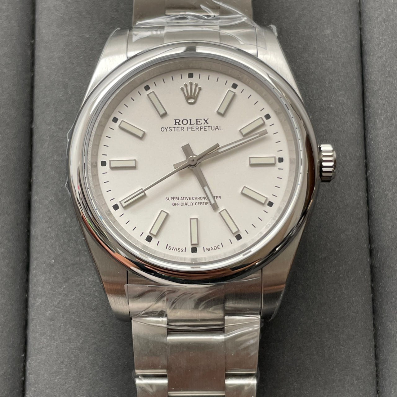 Rolex Oyster Perpetual 114300 39MM TW Factory 1:1 Best Edition Quadrante Bianco