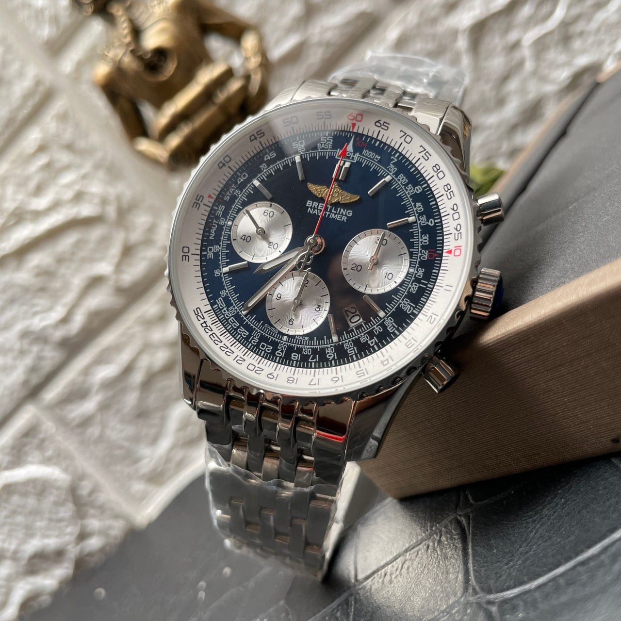 Breitling Navitimer 01 AB012012/BB01/447A BLS Factory 1:1 Best Edition Cassa con fondello aperto