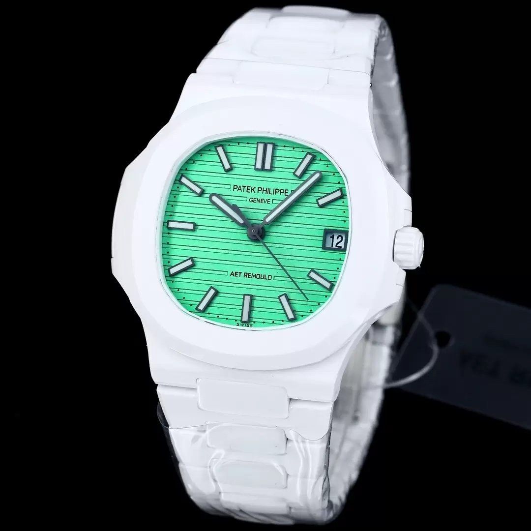 [AET modificado] Patek Philippe Nautilus 5711 Cerámica Esfera verde 1:1 Mejor edición