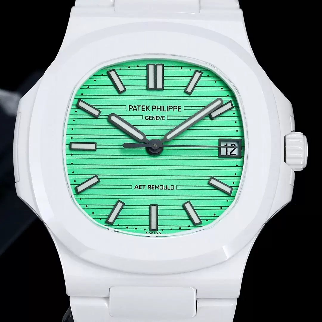 [AET modificado] Patek Philippe Nautilus 5711 Cerámica Esfera verde 1:1 Mejor edición