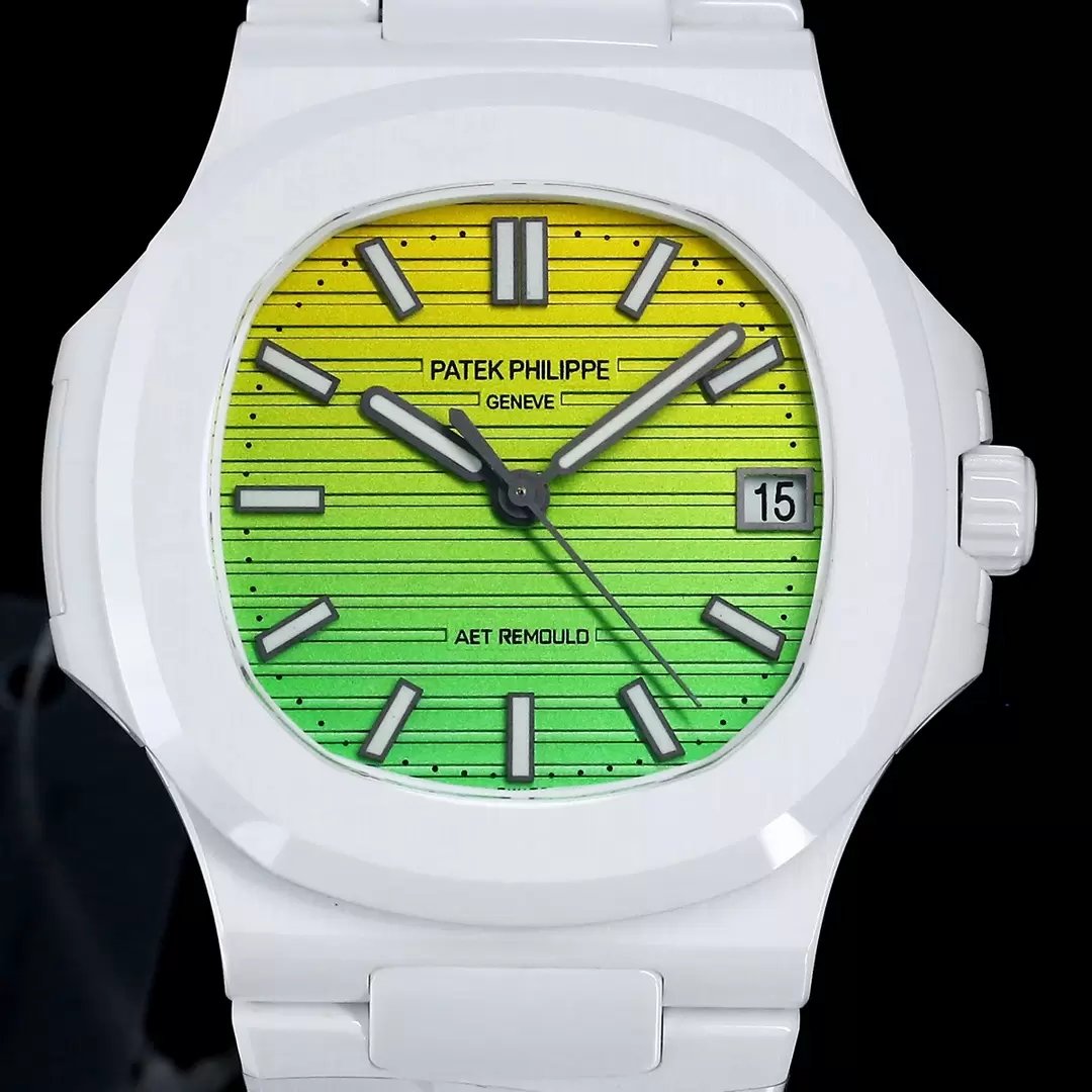 [AET modificato] Patek Philippe Nautilus 5711 Ceramica Quadrante Verde Gradiente 1:1 Best Edition