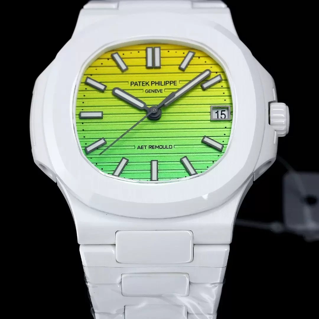 [AET modificato] Patek Philippe Nautilus 5711 Ceramica Quadrante Verde Gradiente 1:1 Best Edition