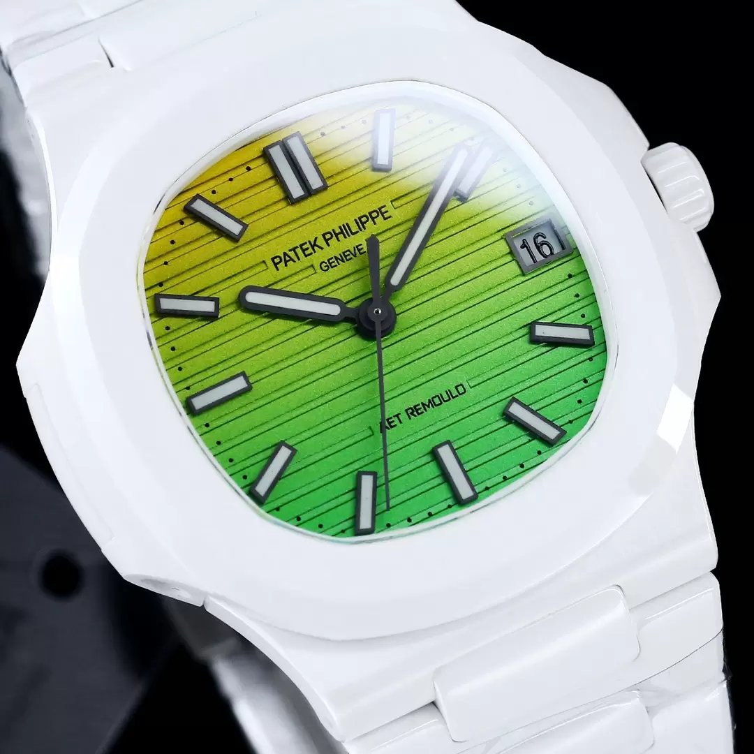 [AET modificato] Patek Philippe Nautilus 5711 Ceramica Quadrante Verde Gradiente 1:1 Best Edition