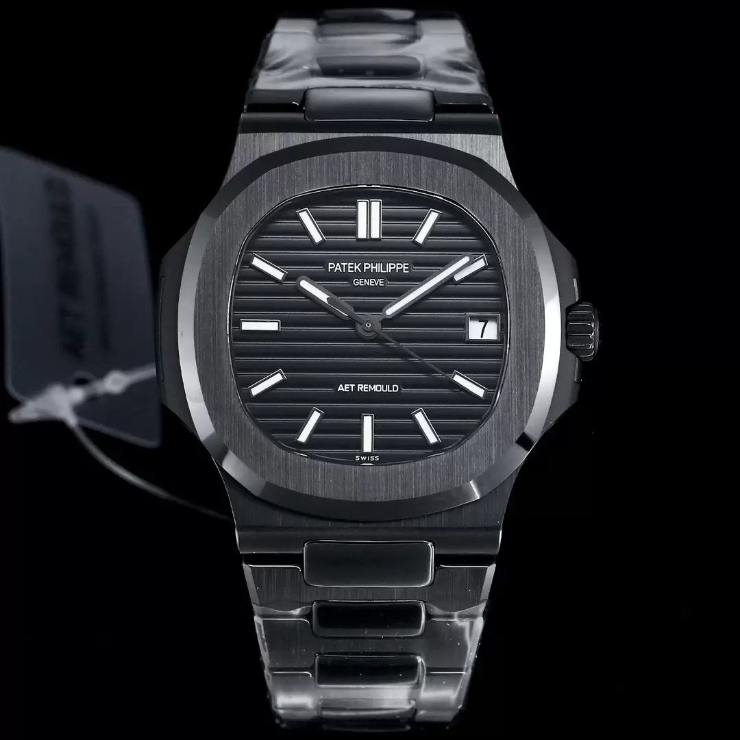 [AET modificado] Patek Philippe Nautilus 5711 Cerámica Esfera negra 1:1 Mejor edición