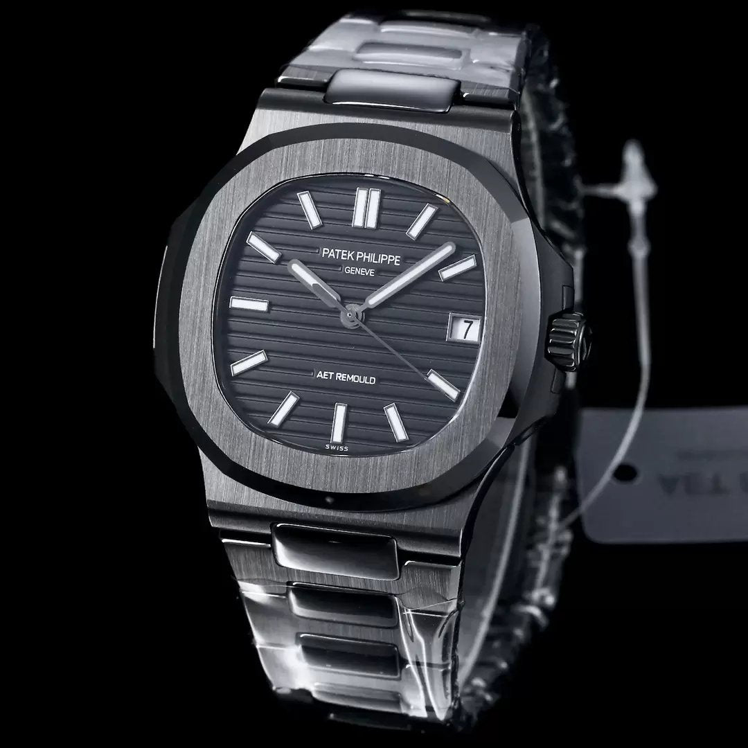 [AET modificado] Patek Philippe Nautilus 5711 Cerámica Esfera negra 1:1 Mejor edición