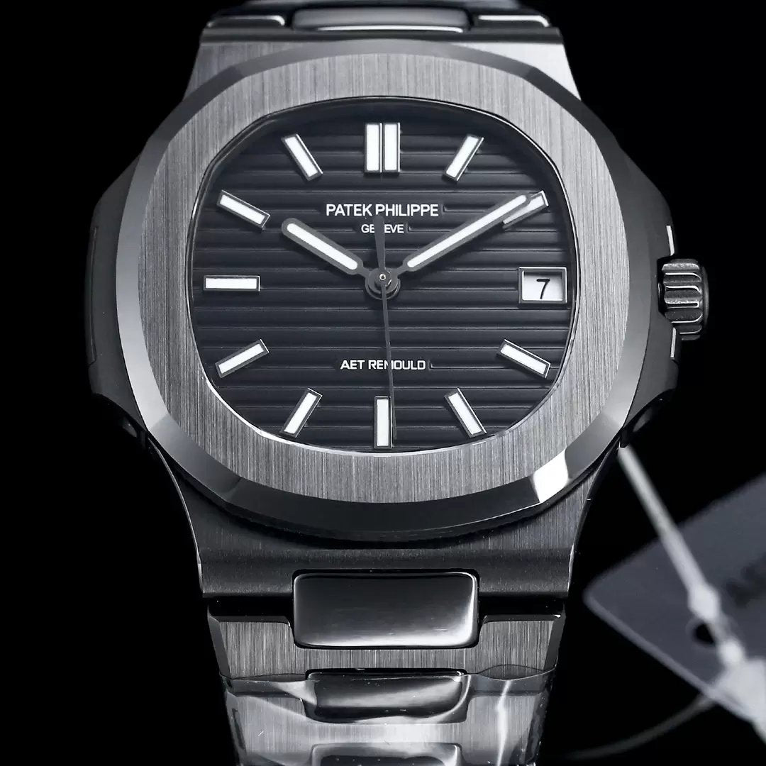 [AET modificado] Patek Philippe Nautilus 5711 Cerámica Esfera negra 1:1 Mejor edición