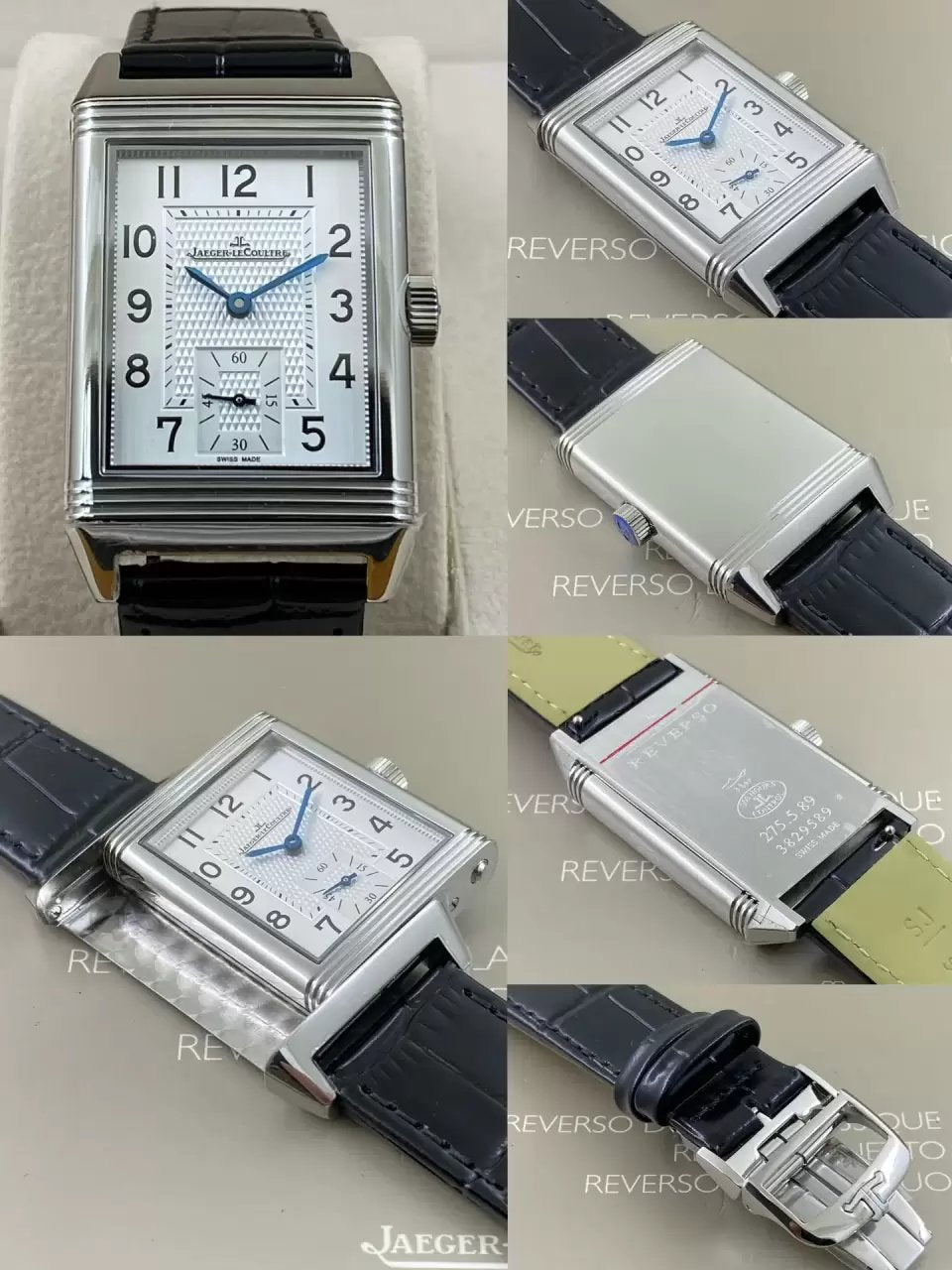 Jaeger-LeCoultre Reverso Tribute Monoface Small Seconds 3848420 MG Factory 1:1 Best Edition