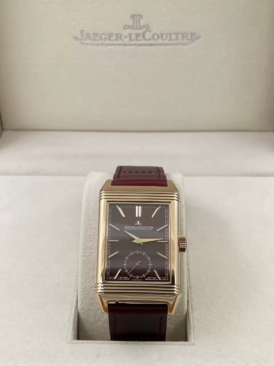 Jaeger-LeCoultre Reverso Tribute Monoface Small Seconds 713256J MG Factory 1:1 Mejor edición