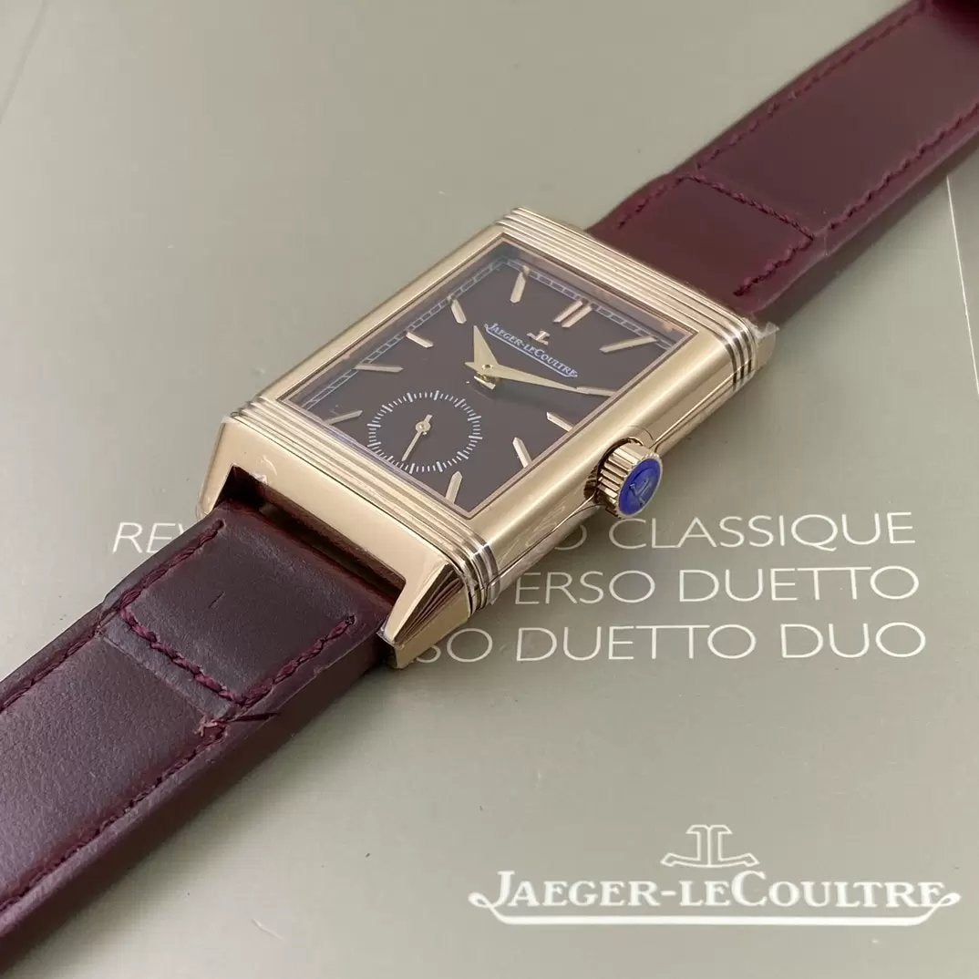 Jaeger-LeCoultre Reverso Tribute Monoface Small Seconds 713256J MG Factory 1:1 Mejor edición