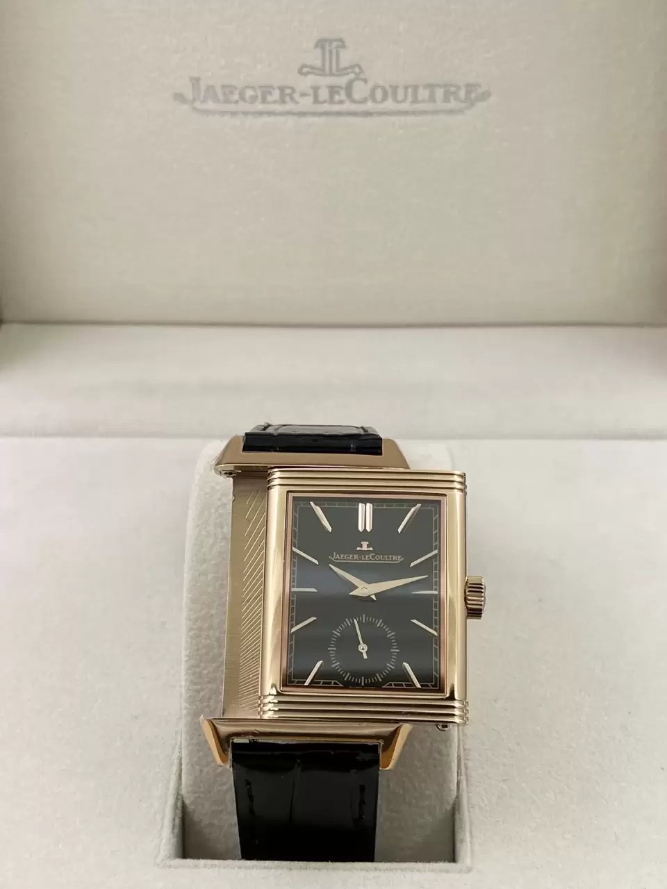 Jaeger-LeCoultre Reverso Tribute Monoface Small Seconds 713256J MG Factory 1:1 Mejor edición