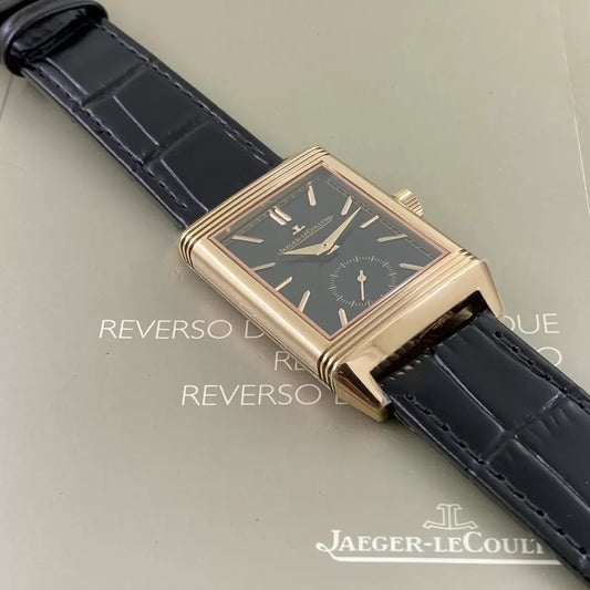 Jaeger-LeCoultre Reverso Tribute Monoface Small Seconds 713256J MG Factory 1:1 Mejor edición