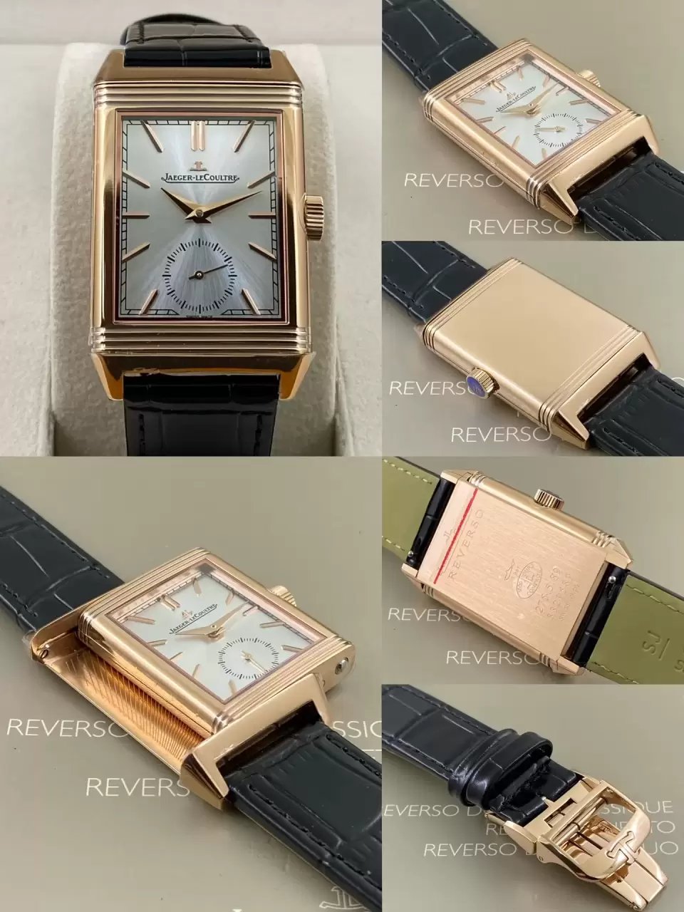 Jaeger-LeCoultre Reverso Tribute Monoface Small Seconds Q7132521 MG Factory 1:1 Mejor edición