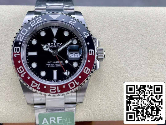 Rolex GMT Master II M126710BLRO-0001 Pepsi 1:1 Best Edition di AR Factory V4 upgrade Oyster Strap