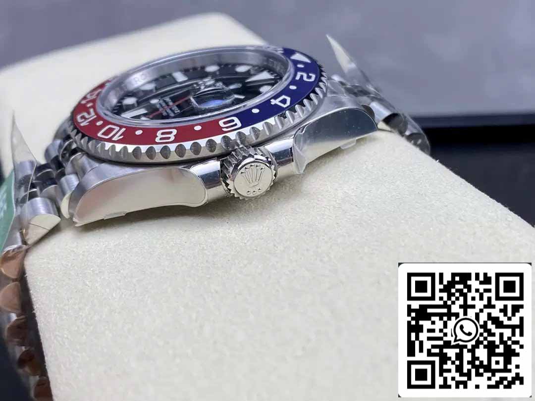 Rolex GMT Master II M126710BLRO-0001 Pepsi 1:1 Best Edition di AR Factory V4 upgrade Jubilee Strap