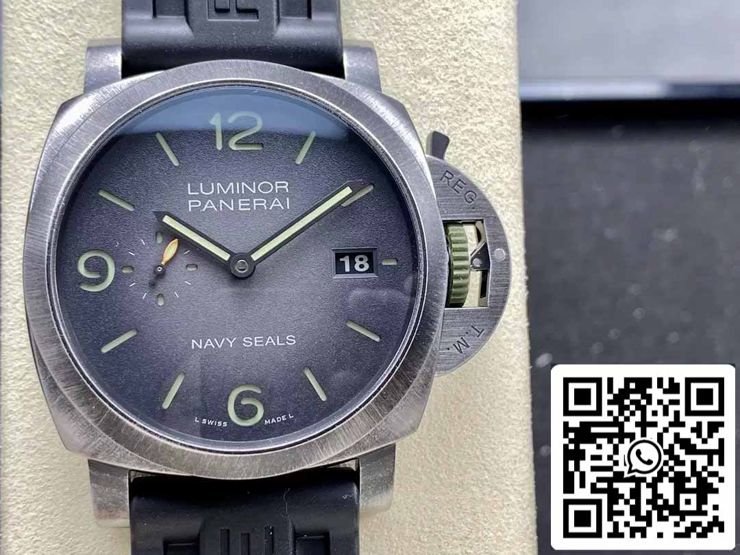 Panerai LUMINOR Marina Navy SEALs PAM01412 PAM1412 1:1 Best Edition VS Factory