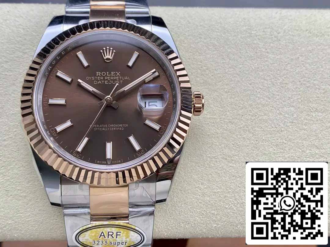 Rolex Datejust 126331-001 ARF Factory 1:1 Best Edition placcato in oro 18k