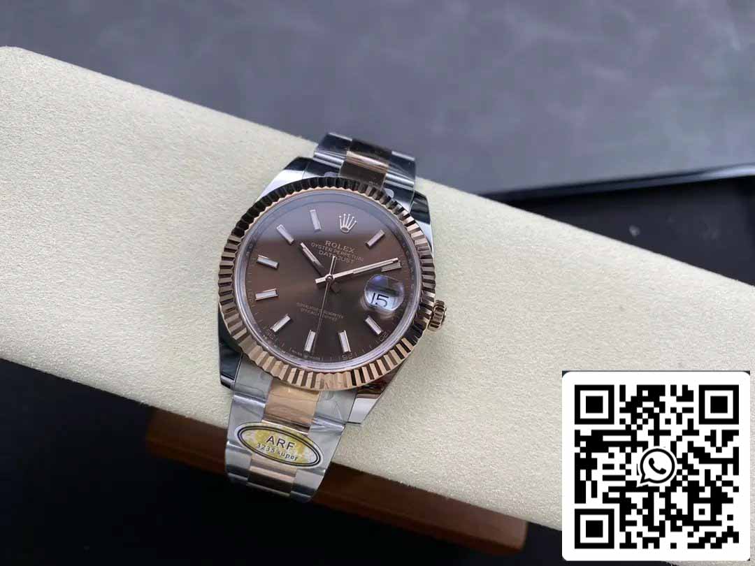 Rolex Datejust 126331-001 ARF Factory 1:1 Best Edition placcato in oro 18k