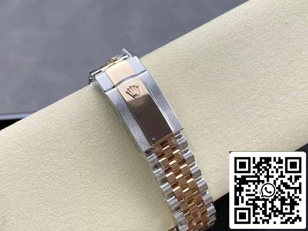 Rolex Datejust 41 126331 Quadrante Wimbledon Cinturino Jubilee ARF Factory 1:1 Best Edition placcato in oro 18k