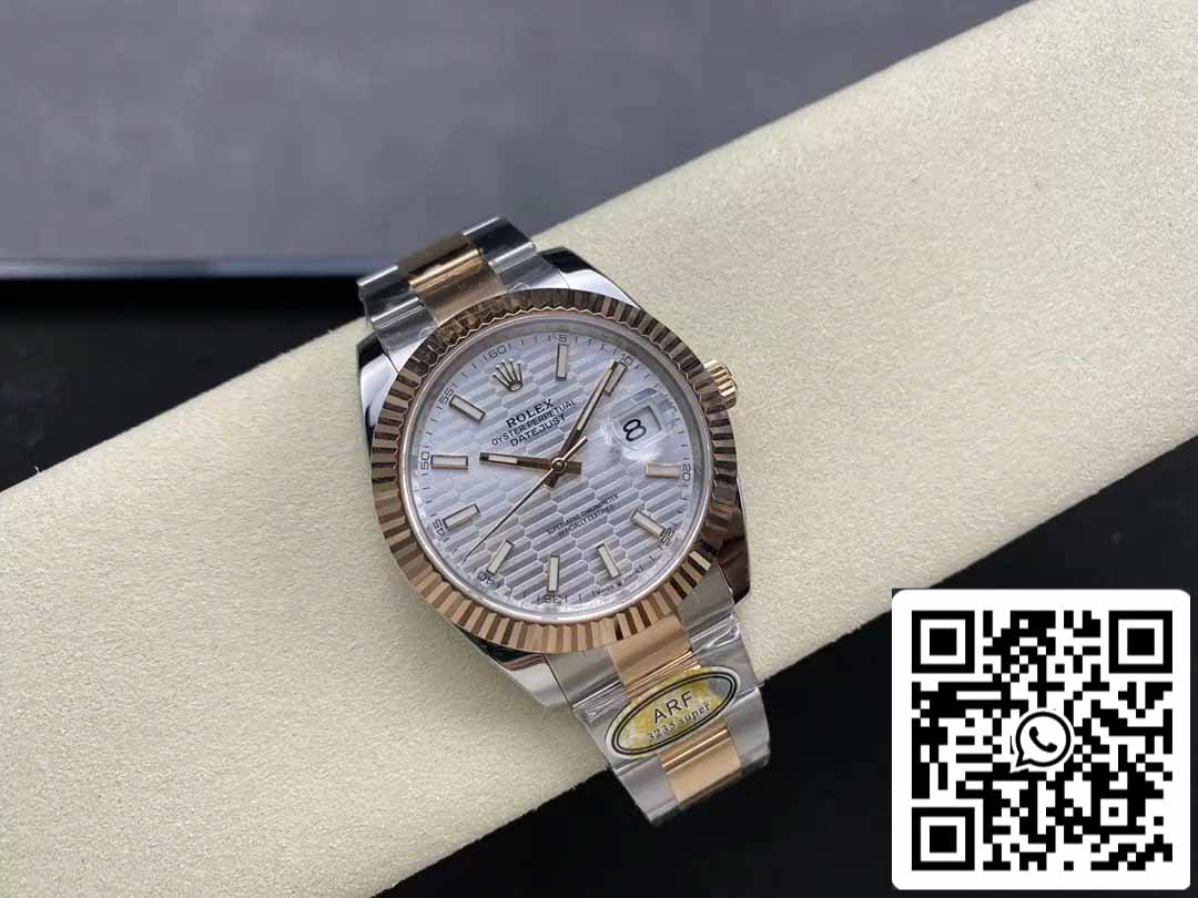 Rolex Datejust 41 126331-0017 Oyster Strap ARF Factory 1:1 Best Edition placcato in oro 18k