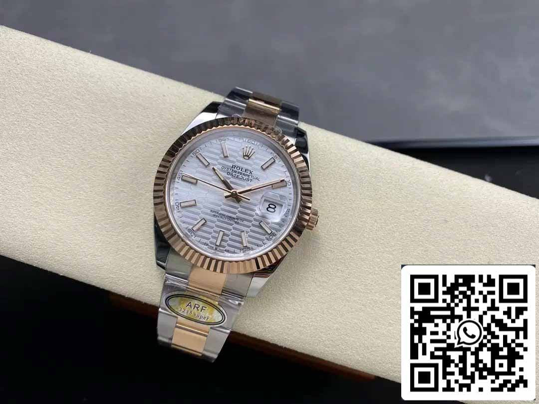 Rolex Datejust 41 126331-0017 Oyster Strap ARF Factory 1:1 Best Edition electroplated with 18k gold