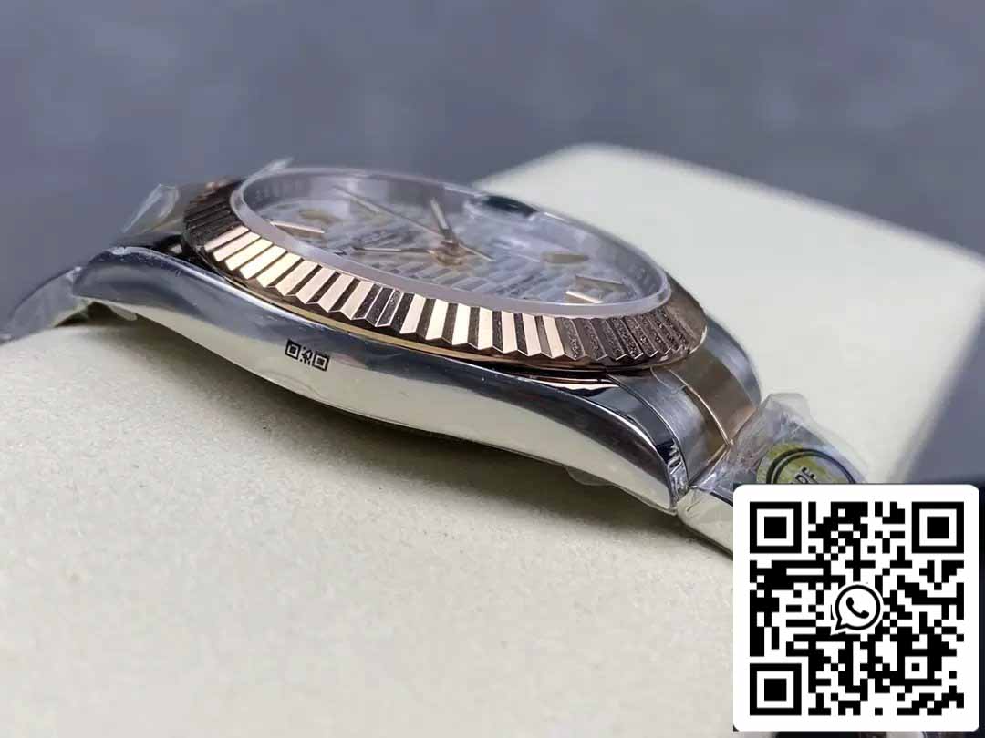 Rolex Datejust 41 126331-0017 Oyster Strap ARF Factory 1:1 Best Edition placcato in oro 18k