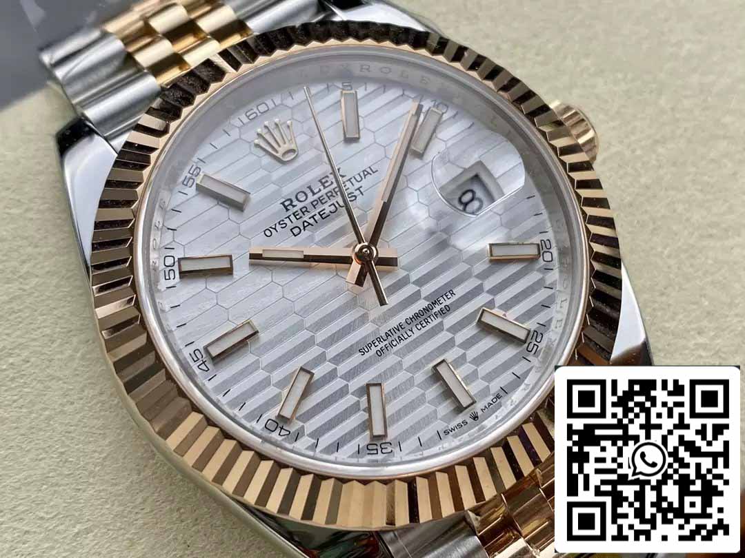 Rolex Datejust 41 126331 Jubilee Strap ARF Factory 1:1 Best Edition placcato in oro 18k