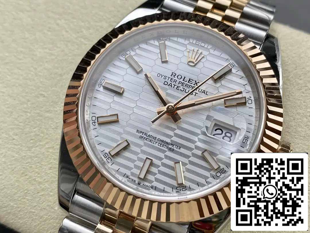 Rolex Datejust 41 126331 Jubilee Strap ARF Factory 1:1 Best Edition placcato in oro 18k