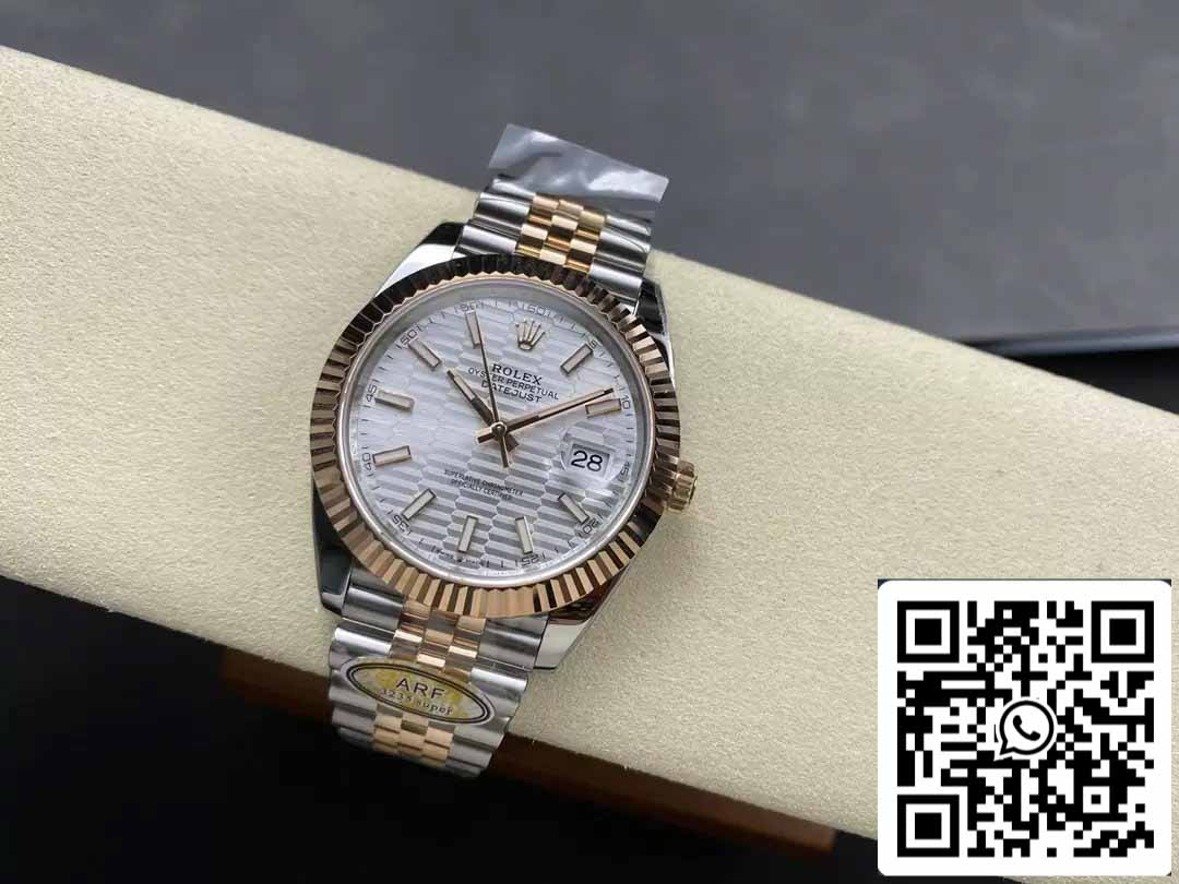 Rolex Datejust 41 126331 Jubilee Strap ARF Factory 1:1 Best Edition placcato in oro 18k