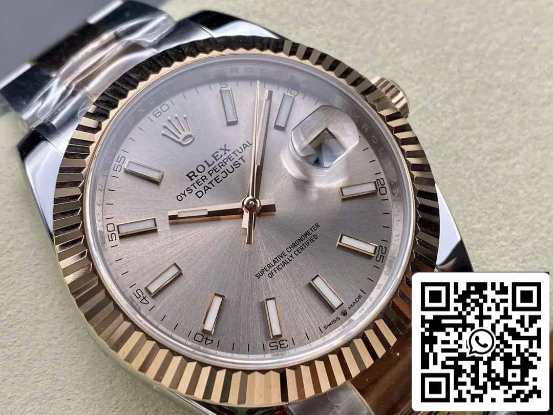 Rolex Datejust 126331-0009 Oyster Strap ARF Factory 1:1 Best Edition electroplated with 18k gold