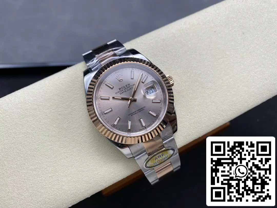 Rolex Datejust 126331-0009 Oyster Strap ARF Factory 1:1 Best Edition placcato in oro 18k