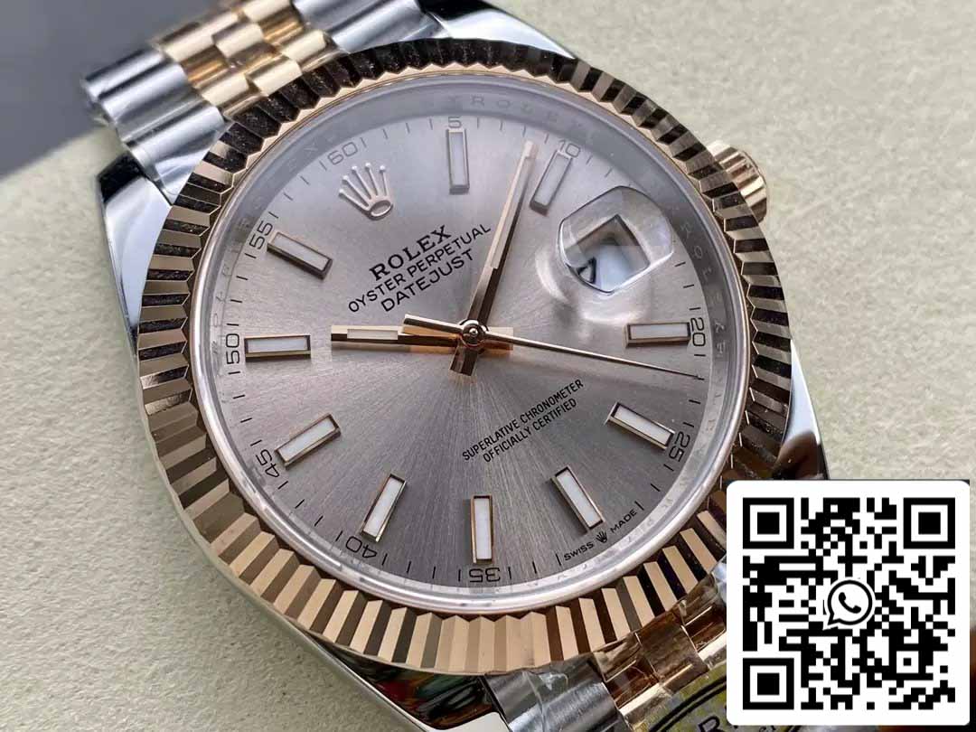 Correa Rolex Datejust 126331-010 Jubilee ARF Factory 1:1 Best Edition galvanizada con oro de 18 k