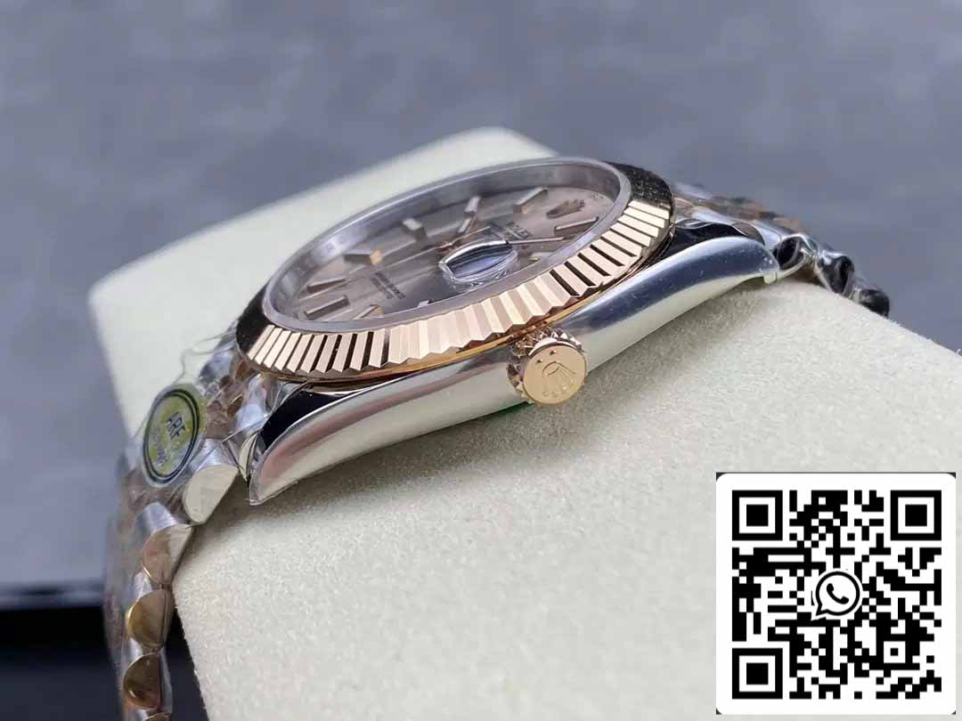 Rolex Datejust 126331-010 Jubilee Strap ARF Factory 1:1 Best Edition placcato in oro 18k