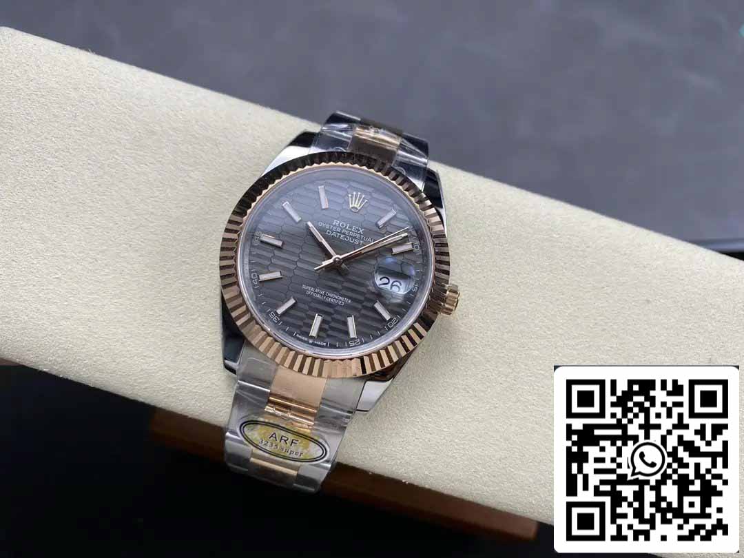 Correa Oyster Rolex Datejust 126331-0019 ARF Factory 1:1 Best Edition galvanizada con oro de 18 quilates