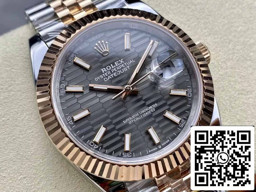 Rolex Datejust 126331-001 Jubilee Strap ARF Factory 1:1 Best Edition electroplated with 18k gold