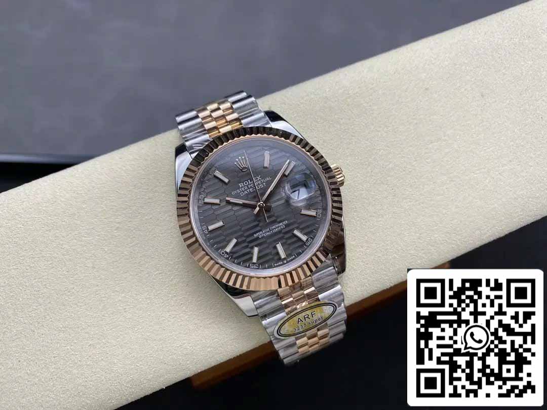 Correa Rolex Datejust 126331-001 Jubilee ARF Factory 1:1 Best Edition galvanizada con oro de 18 k