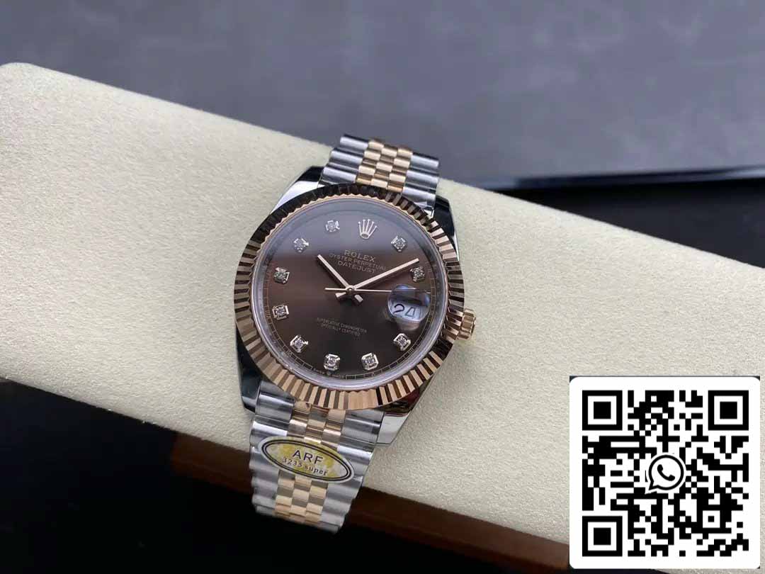 Rolex Datejust 126331-004 ARF Factory 1:1 Best Edition placcato in oro 18k