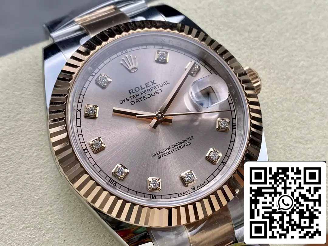 Rolex Datejust 126331-0007 ARF Factory 1:1 Best Edition placcato in oro 18k