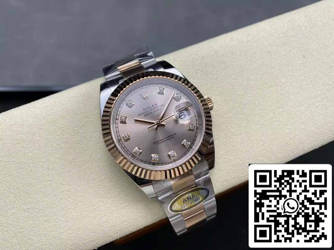 Rolex Datejust 126331-0007 ARF Factory 1:1 Best Edition placcato in oro 18k