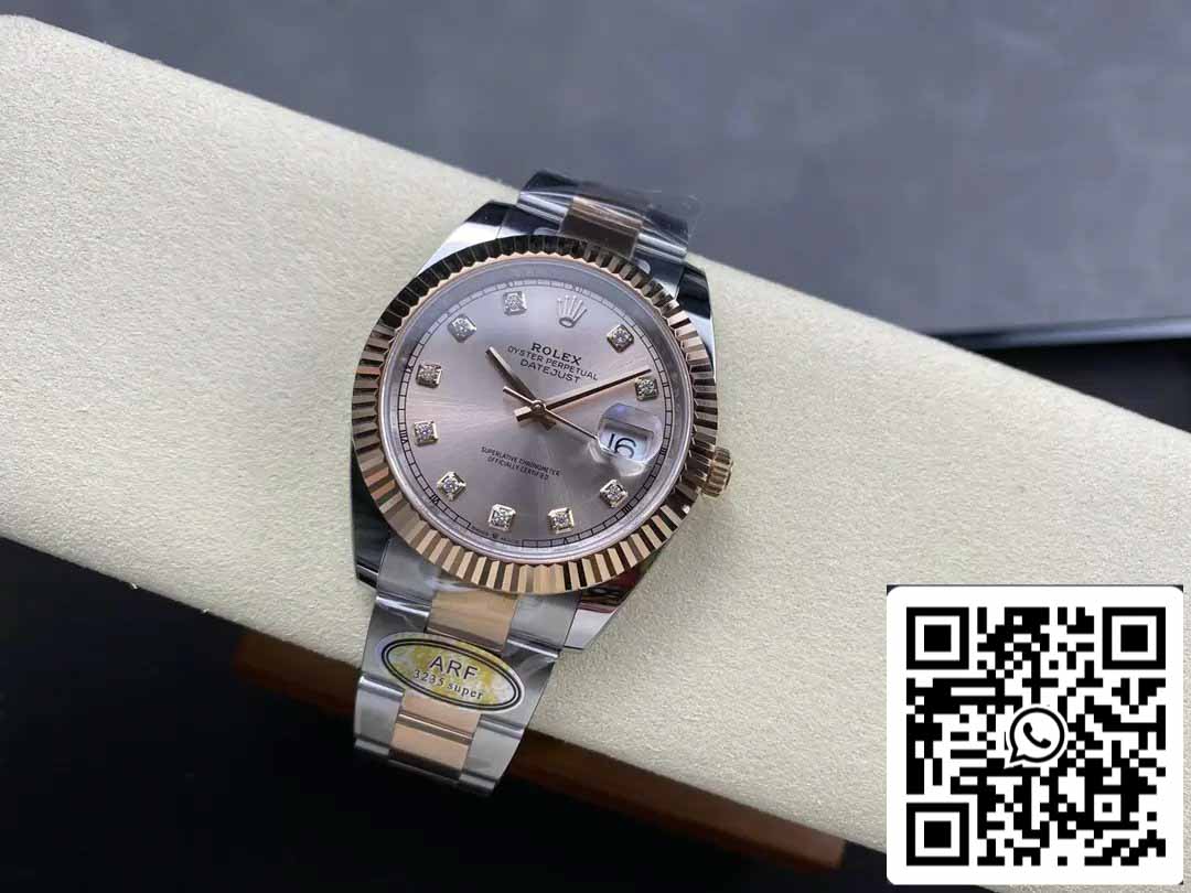 Rolex Datejust 126331-0007 ARF Factory 1:1 Best Edition electrochapado con oro de 18 quilates