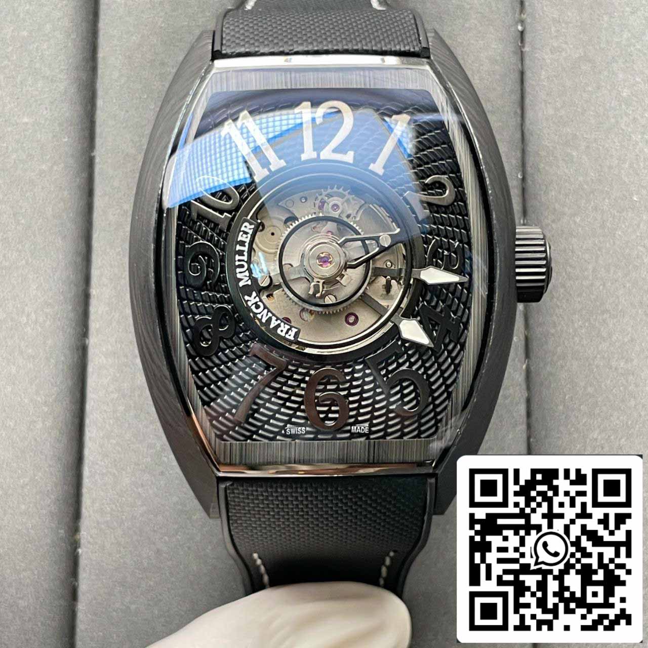 Franck Muller Grand Central Tourbillon FM CX 40T-CTR cassa in titanio nero