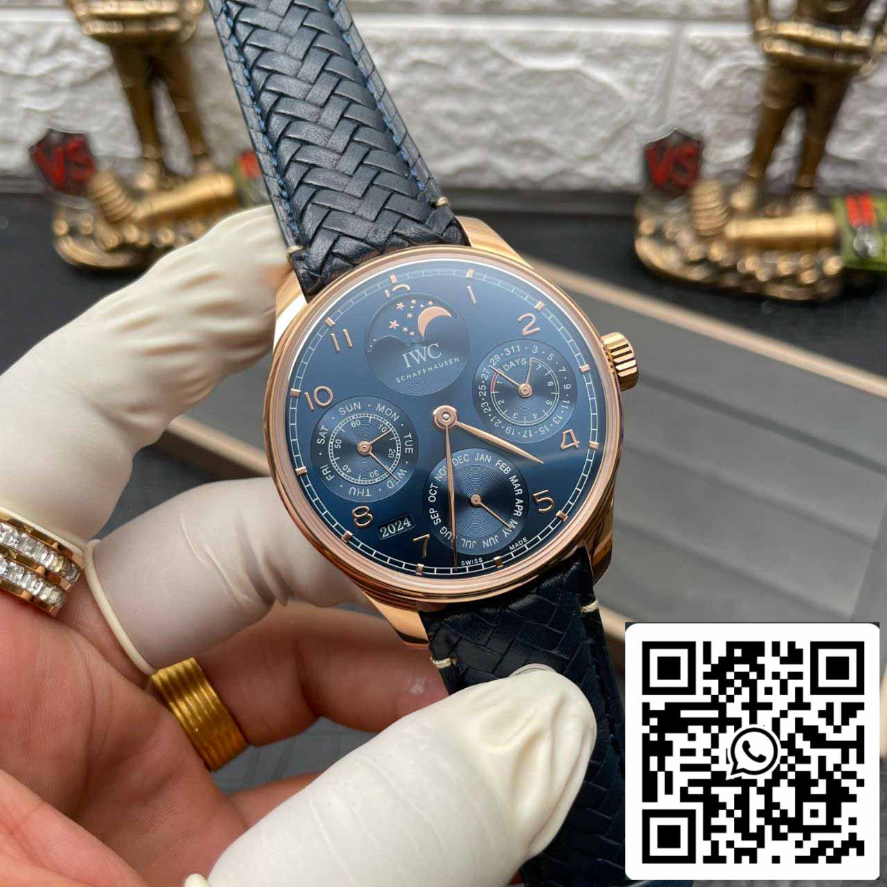 IWC Portuguese Perpetual Calendar IW503312 1:1 Best Edition APS Factory Gold Case