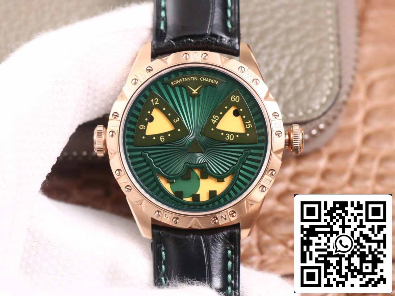 Correa negra Joker K07 Green Halloween de Konstantin Chaykin, edición 1:1, versión TW Factory V3s