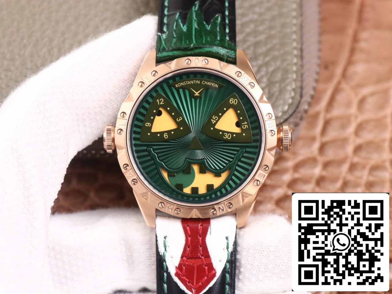 Correa verde Joker K07 de Konstantin Chaykin para Halloween, edición 1:1, versión TW Factory V3s