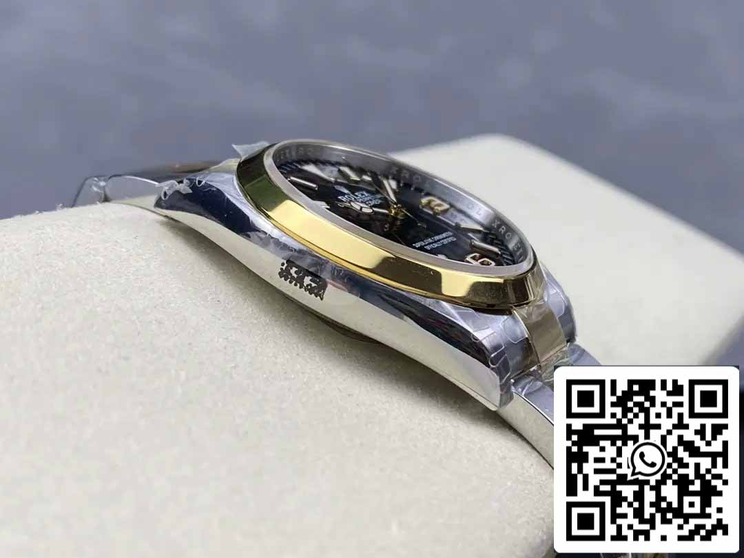 Rolex Explorer M124273-0001 36MM 1:1 Best Edition VS Factory Quadrante Nero Acciaio e Oro