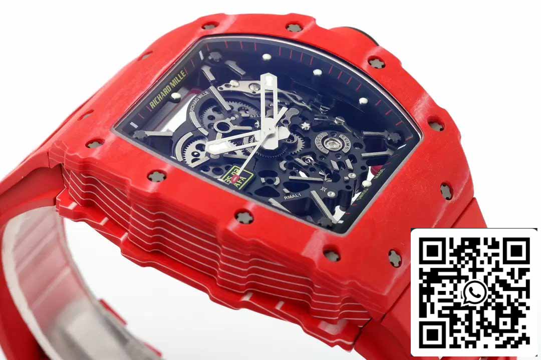 Richard Mille RM035-02 NTPT Carbon 1:1 Mejor edición ZF Factory Versión Red Demon 