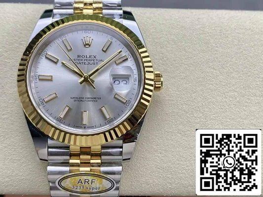 Rolex Datejust m126333-0016 ARF Factory 1:1 Best Edition galvanizado con oro de 18k