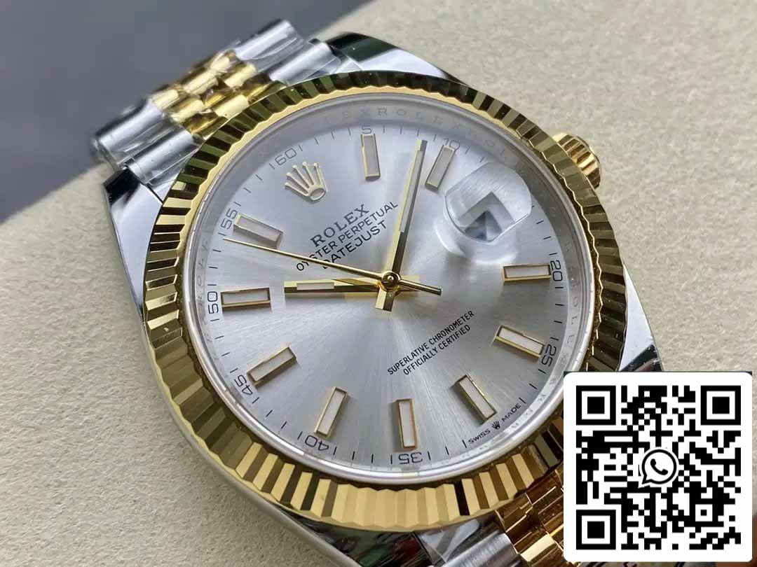 Rolex Datejust m126333-0016 ARF Factory 1:1 Best Edition galvanizado con oro de 18k