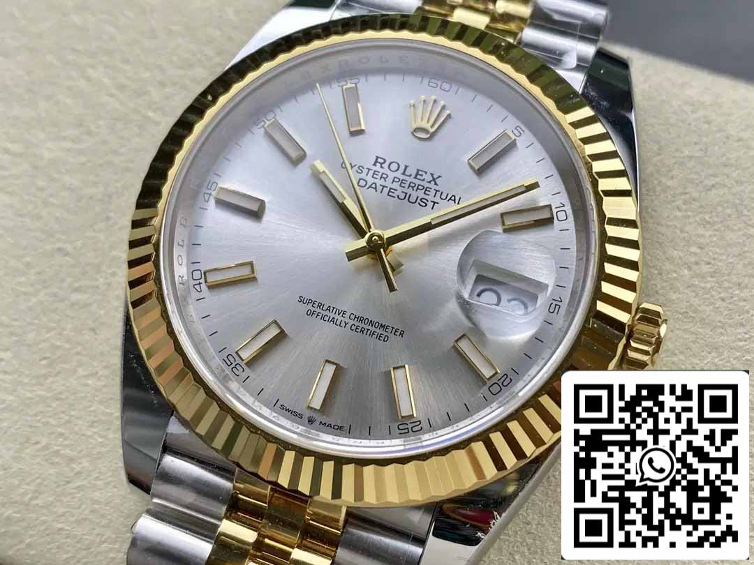 Rolex Datejust m126333-0016 ARF Factory 1:1 Best Edition galvanizado con oro de 18k