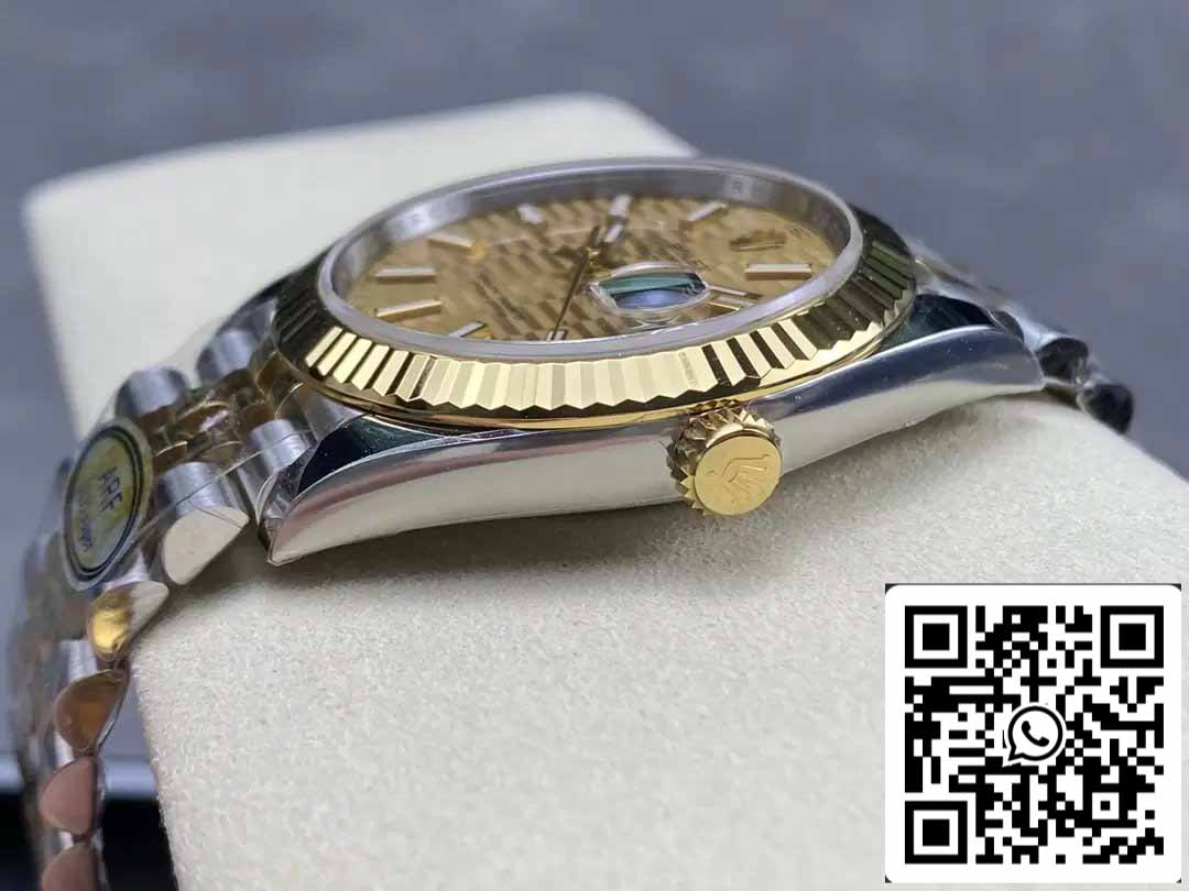 Rolex Datejust m126333-0022 ARF Factory 1:1 Best Edition placcato in oro 18k